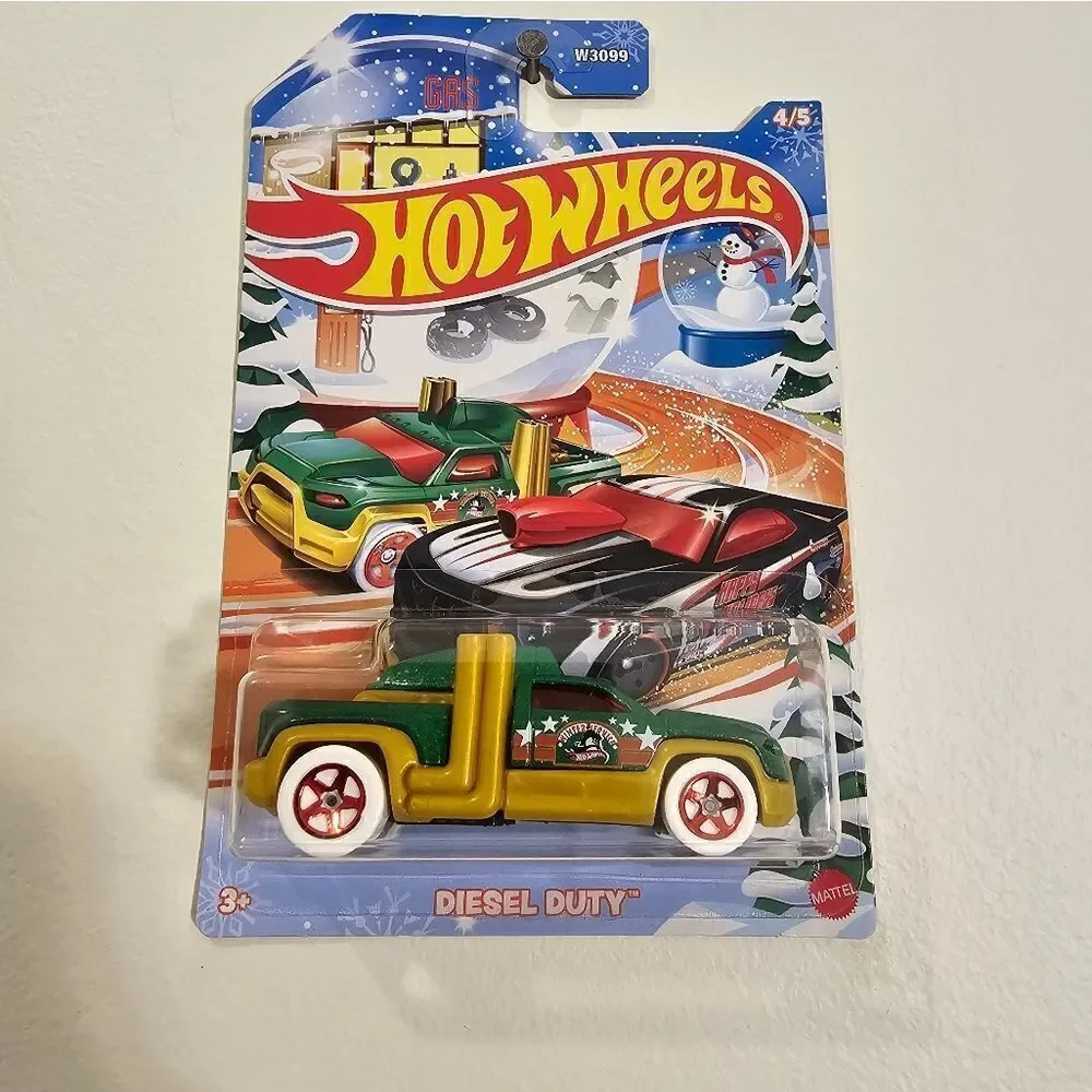 2024 Winter Edition HotWheels Pack Of 5 Cars